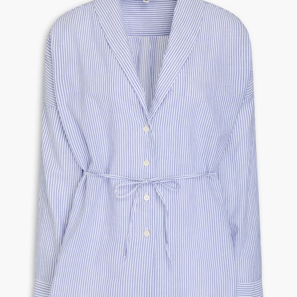 Alex Mill Blue and White Striped Shirt